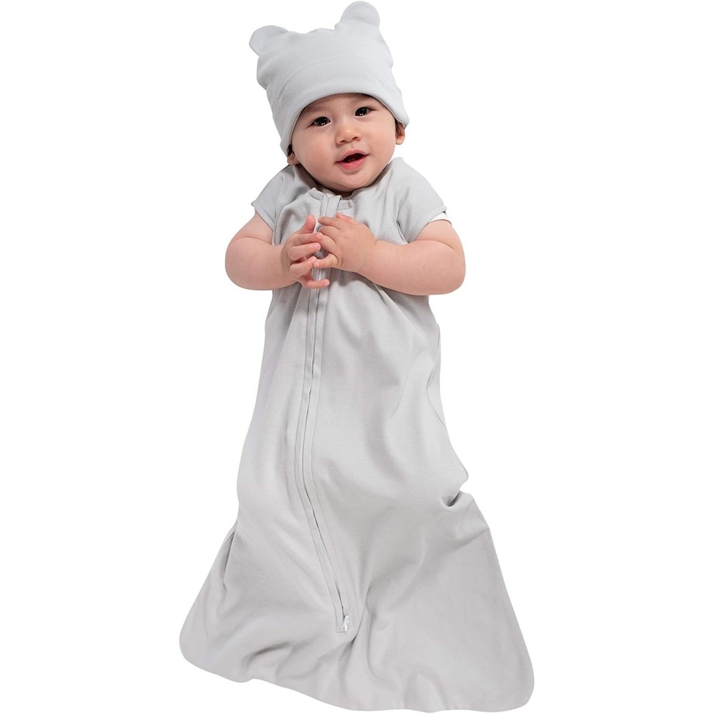 Cuddle CLUB Bear‎ Cotton Wearable Blanket Grey Large (3 PACK) NEW